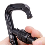 OMEGA PACIFIC STANDARD D SCREW-LOK NFPA (CARABINER)