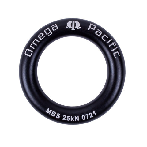 OMEGA PACIFIC ALUMINUM RAPPEL RING LRG